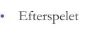 Efterspelet