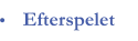Efterspelet