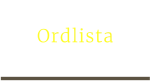 Ordlista
