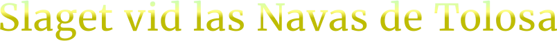 Slaget vid las Navas de Tolosa