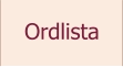 Ordlista