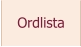 Ordlista